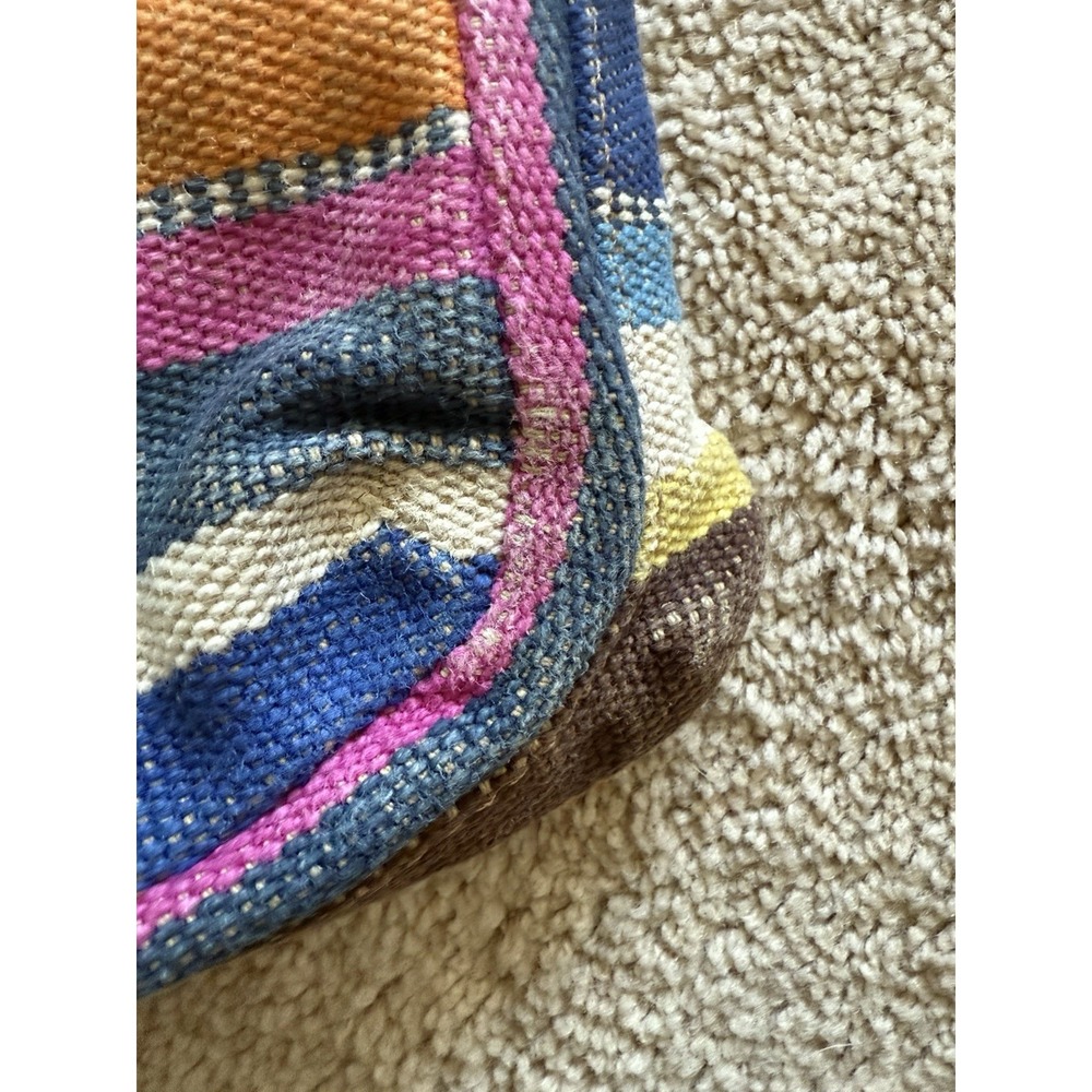 Fossil Explorer Multicolored Striped Crossbody‎ Purse Bag - Picture 4 of 10